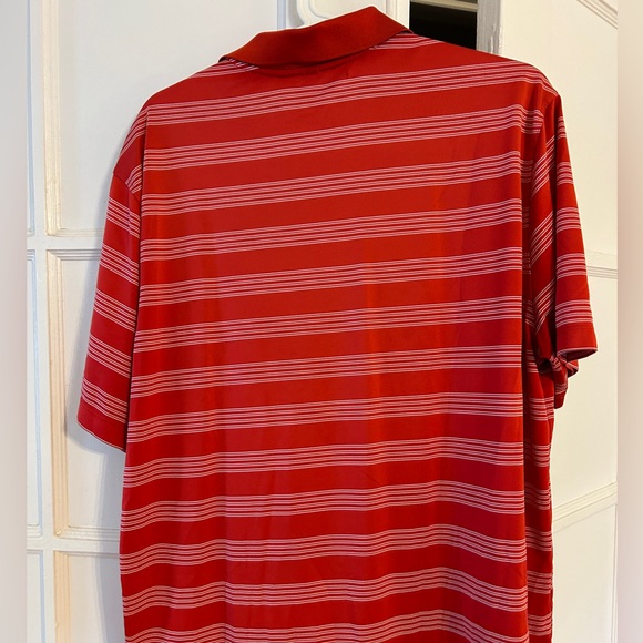 Red Striped Nike Golf Polo - Picture 5 of 5